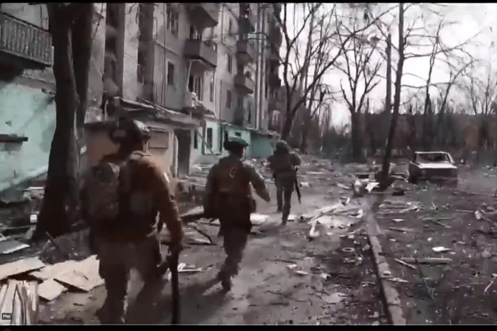 Rusi pred zauzimanjem Pokrovska, žestoke ulične borbe