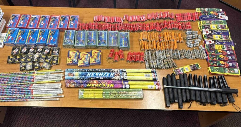 Berane: Podnijeta krivična protiv jedne osobe od koje je oduzeto oko 3.300 pirotehničkih sredstava