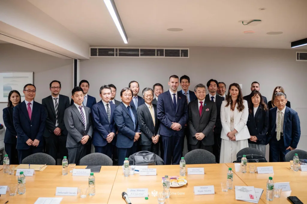 Spajić: Vodeće japanske kompanije iskazale interesovanje da investiraju u Crnu Goru