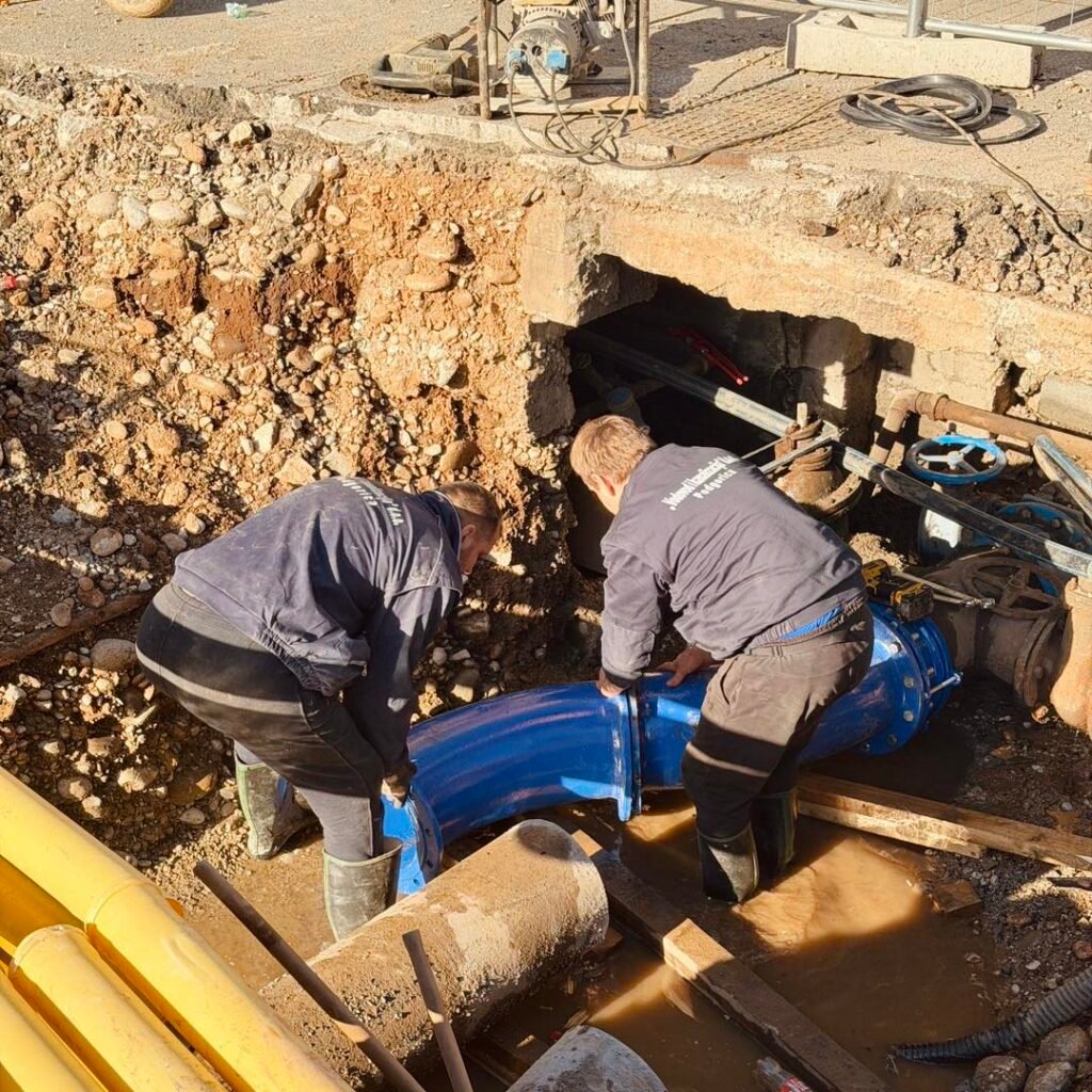 Vodovod: Vodovodni čvor u Ulici Slobode obezbijeđuje kvalitetniju distribuciju vode za potrošače