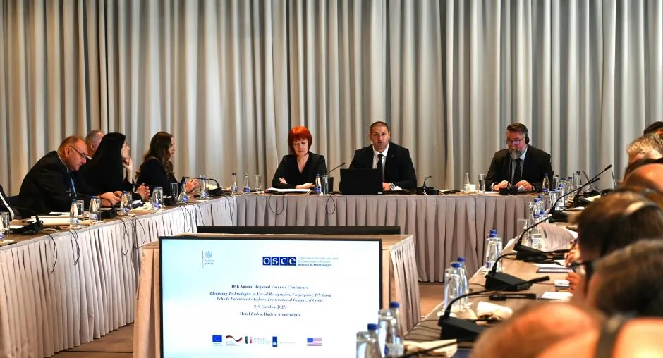 Regionalna forenzička konferencija organizovana u Crnoj Gori uz podršku OEBS-a