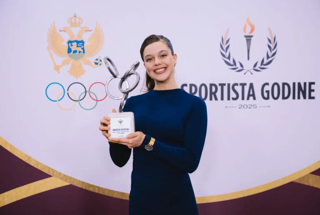 Godina iz snova za Andreu Berišaj, najbolju sportistkinju u 2025. godini
