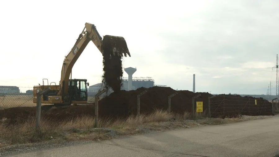 (VIDEO) Botun: Na gradilištu predviđenom za kolektor aktivan bager, lokaciju obezbjeđuje policija