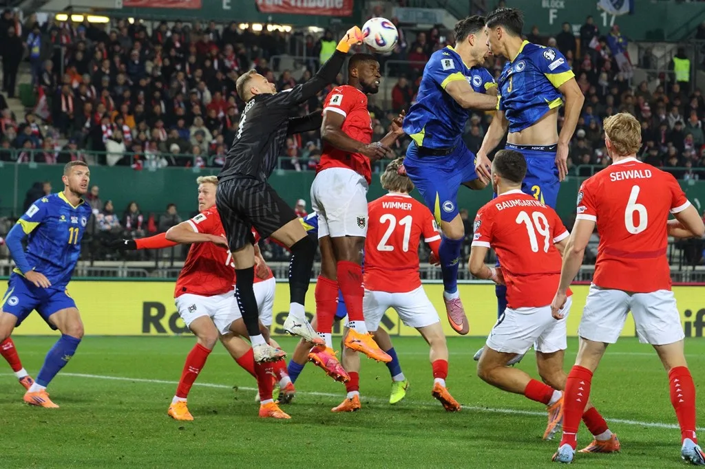 Žrijeb za baraž: BiH protiv Velsa, pa vjerovatno Italije; Danska čeka Makedonce