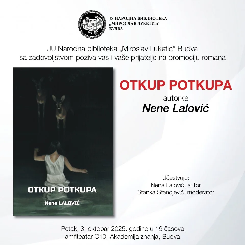 Promocija romana Nene Lalović u Akademiji znanja