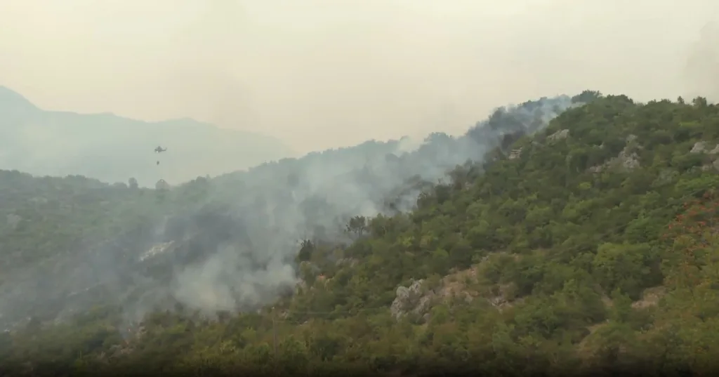 Policija provjerava navode o podmetanju požara u Donjim Mrkama