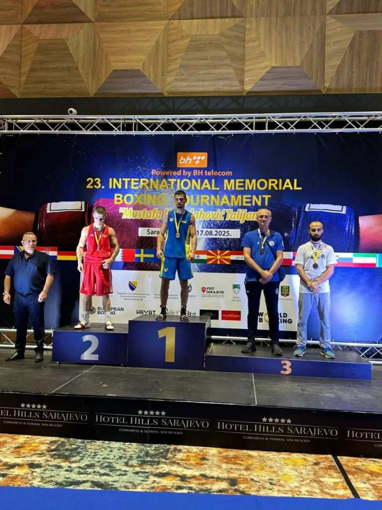 Srebro za Đinovića u Sarajevu