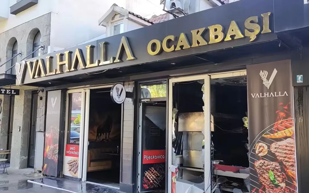 (VIDEO) Lokal državljanina Turske uništen na Bulevaru Ivana Crnojevića
