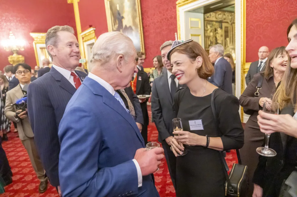 Direktorica Filmskog Centra Crne Gore na prijemu kod kralja Čarlsa III