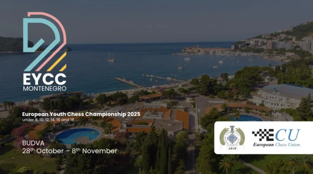 Evropsko prvenstvu u šahu za mlade od utorka u Budvi