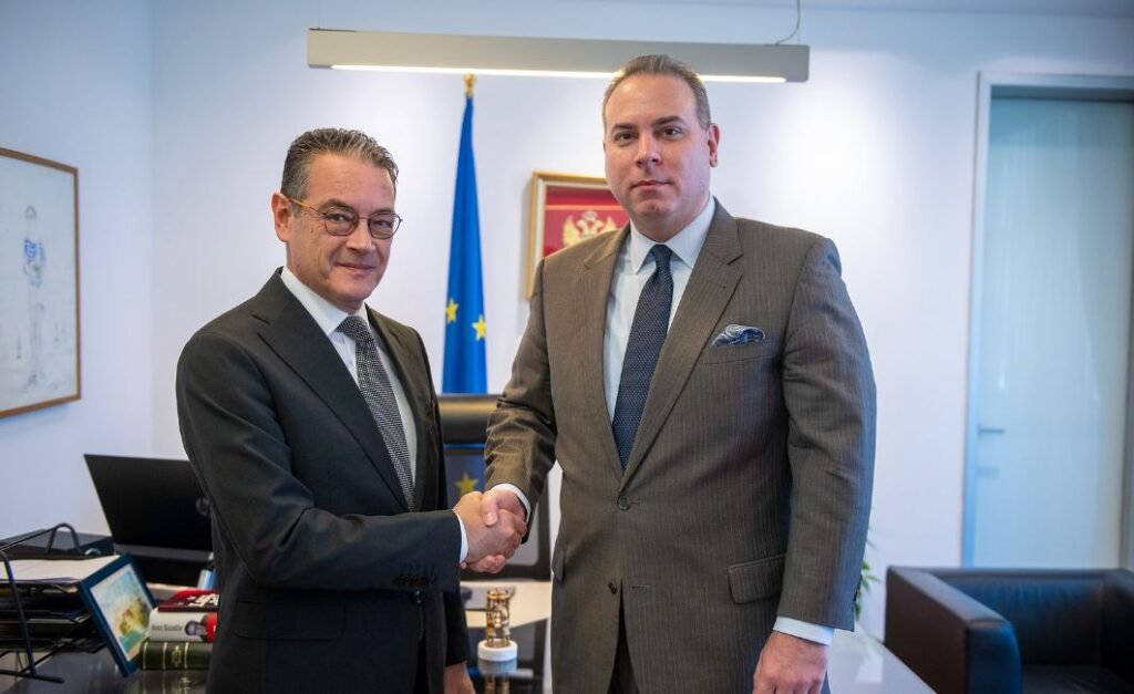 Ivanović primio u oproštajnu posjetu ambasadora Republike Turske Bariša Kalkavana