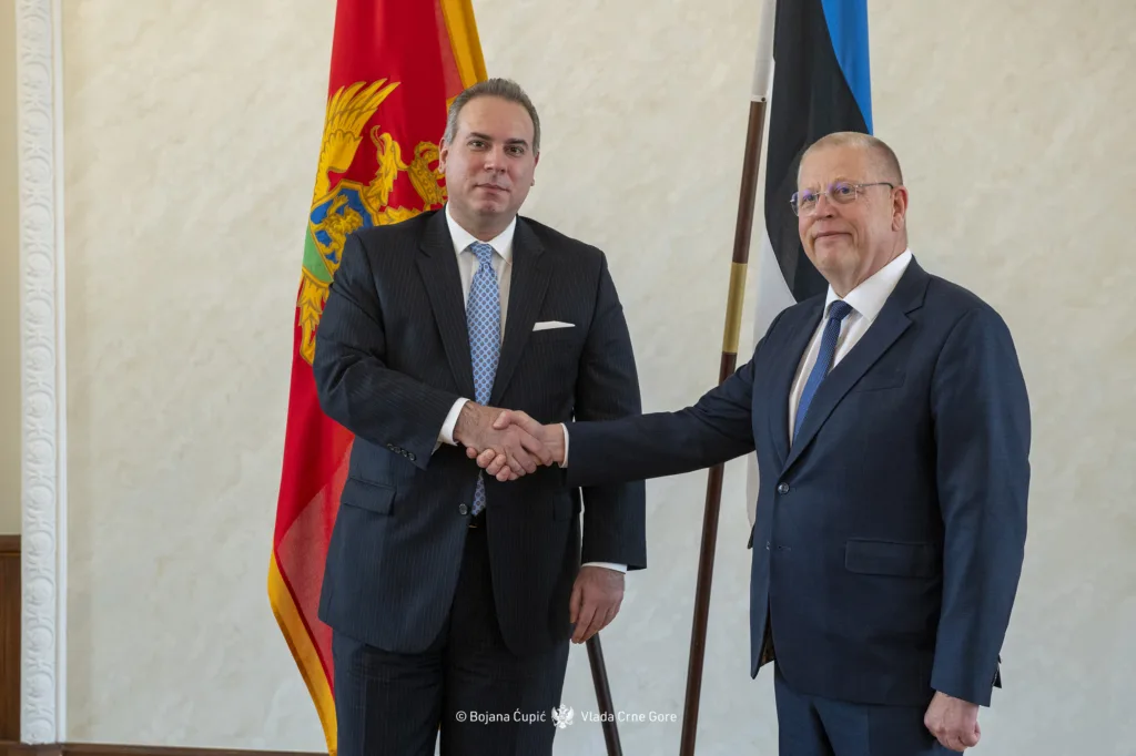 Podrška Estonije evropskom putu i digitalnoj transformaciji Crne Gore