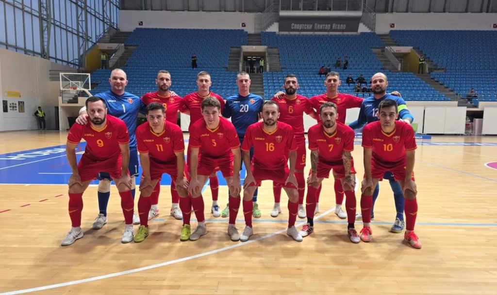 Crnogorski futsaleri nadigrali Sjevernu Makedoniju, četiri gola Vuletića
