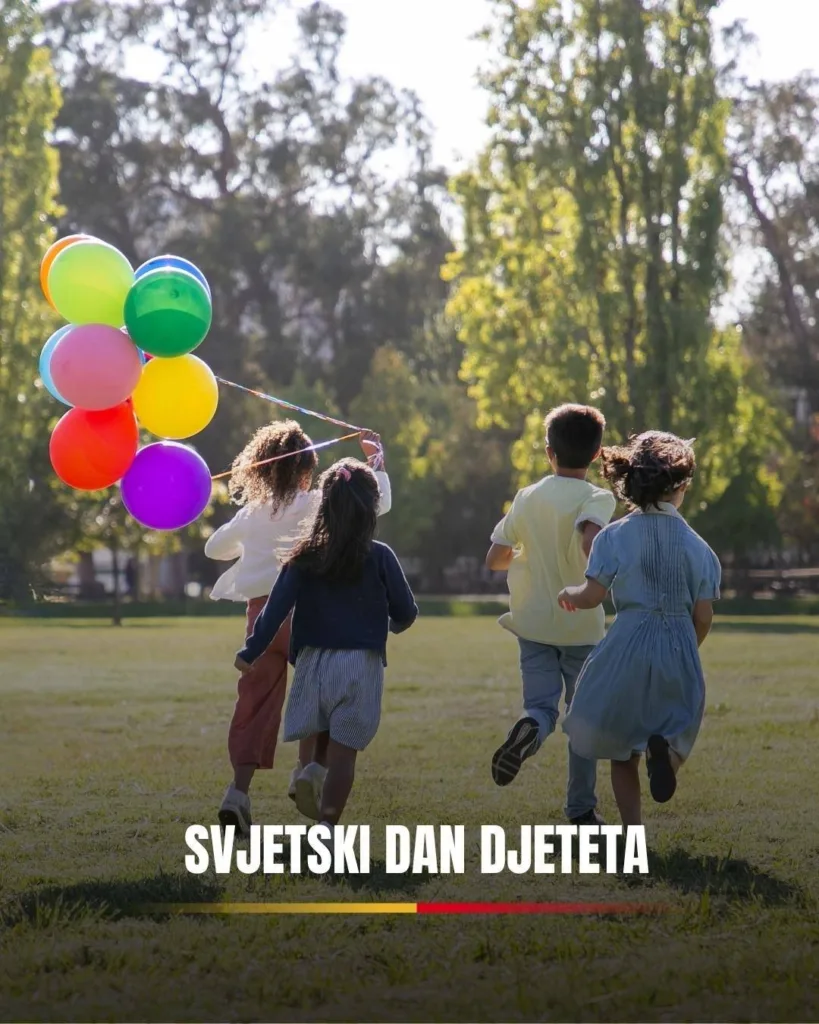 Milatović: Svjetski dan djeteta nas podsjeća da je svako dijete već važan čovjek koji ima prava, ideje i snove