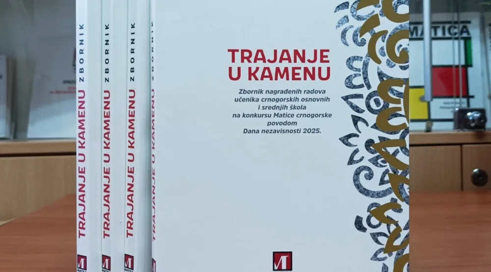 Matica crnogorska objavila zbornik nagrađenih radova učenika na konkursu povodom Dana nezavisnosti 2025.