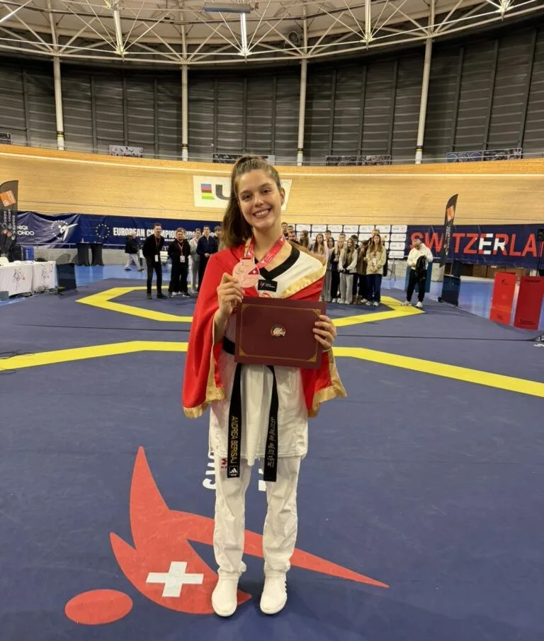 Senzacija: Andrea Berišaj na pobjedničkom postolju Evrope