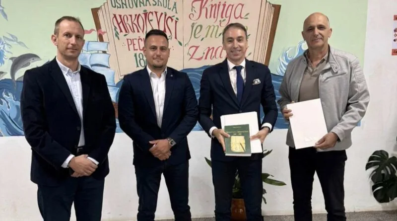 Kontrola letenja Srbije i Crne Gore donirala agregat OŠ “Mrkojevići”