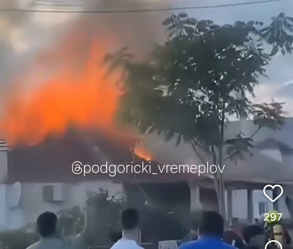 (VIDEO) Na Vrelima ribničkim gorjela kuća: Požar ugašen, jedna osoba zadobila opekotine