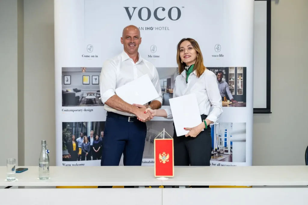 RSCG potpisao novi ugovor o partnerstvu sa voco Podgorica (an IHG Hotel)