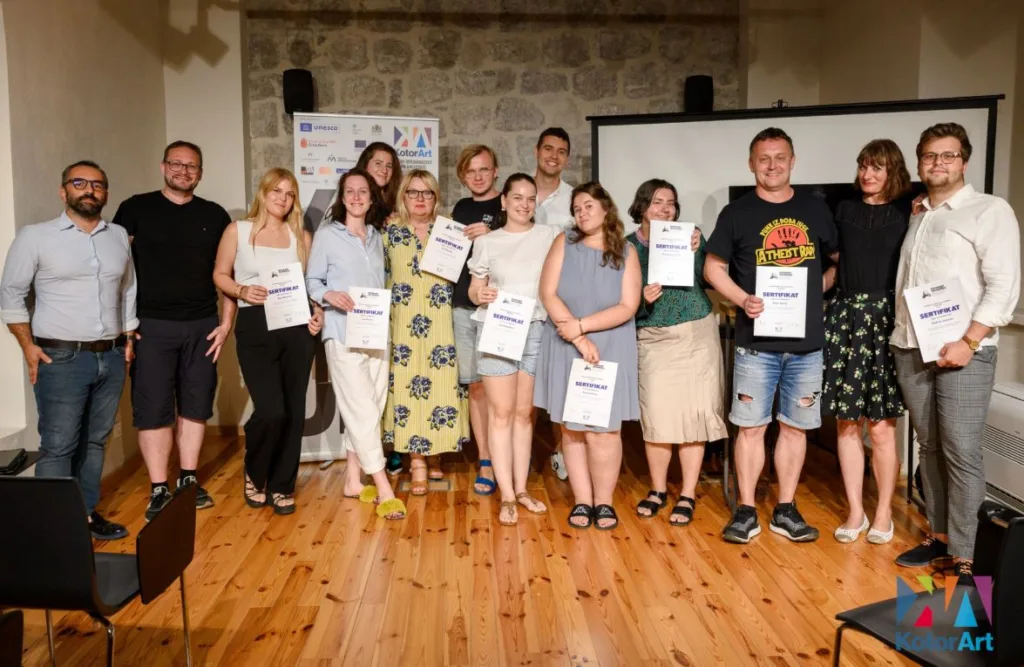 KotorArt Akademija po drugi put uspješno održana – edukacija, povezivanje i razmjena znanja kroz umjetnost