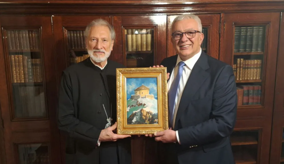 Mandić sa vladikom vašingtonsko-njujorškim Irinejom: Da kapela na Lovćenu ponovo krasi vrh Crne Gore