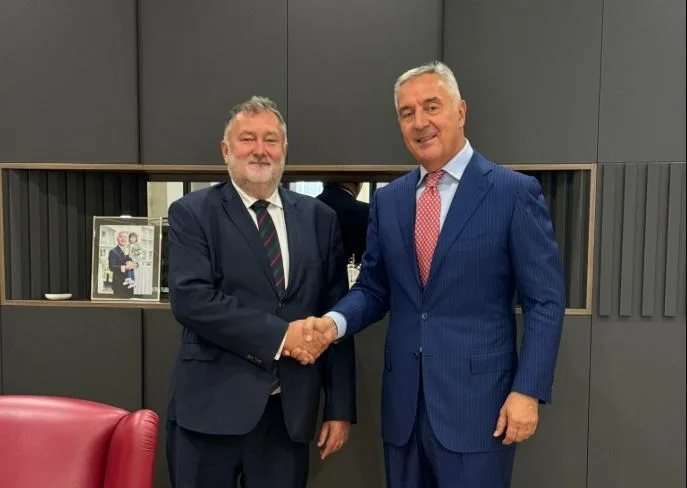 Đukanović se zahvalio ambasadoru Slovačke