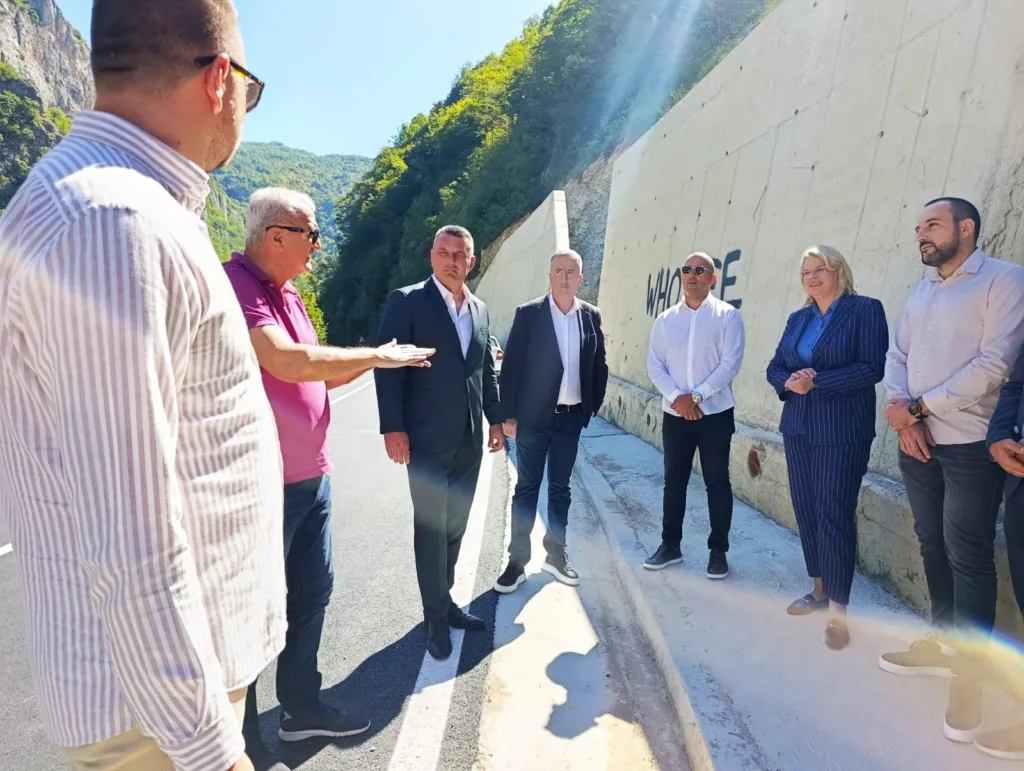 Završena sanacija klizišta Dobrakovo između dva granična prelaza