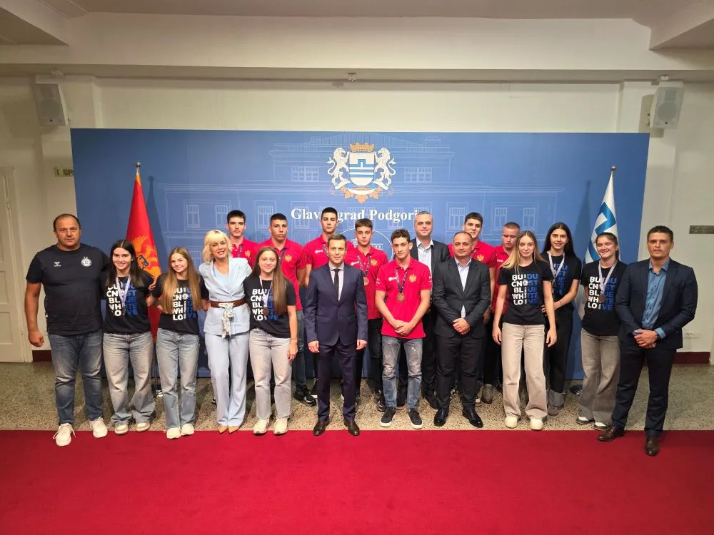 Mujović: Podgorica je grad šampiona i rasadnik talenata