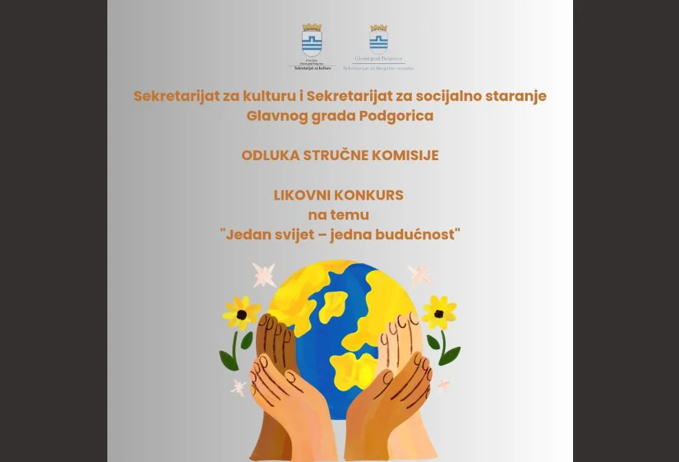 Komisija izabrala najboljih deset radova na konkursu “Jedan svijet – jedna budućnost“