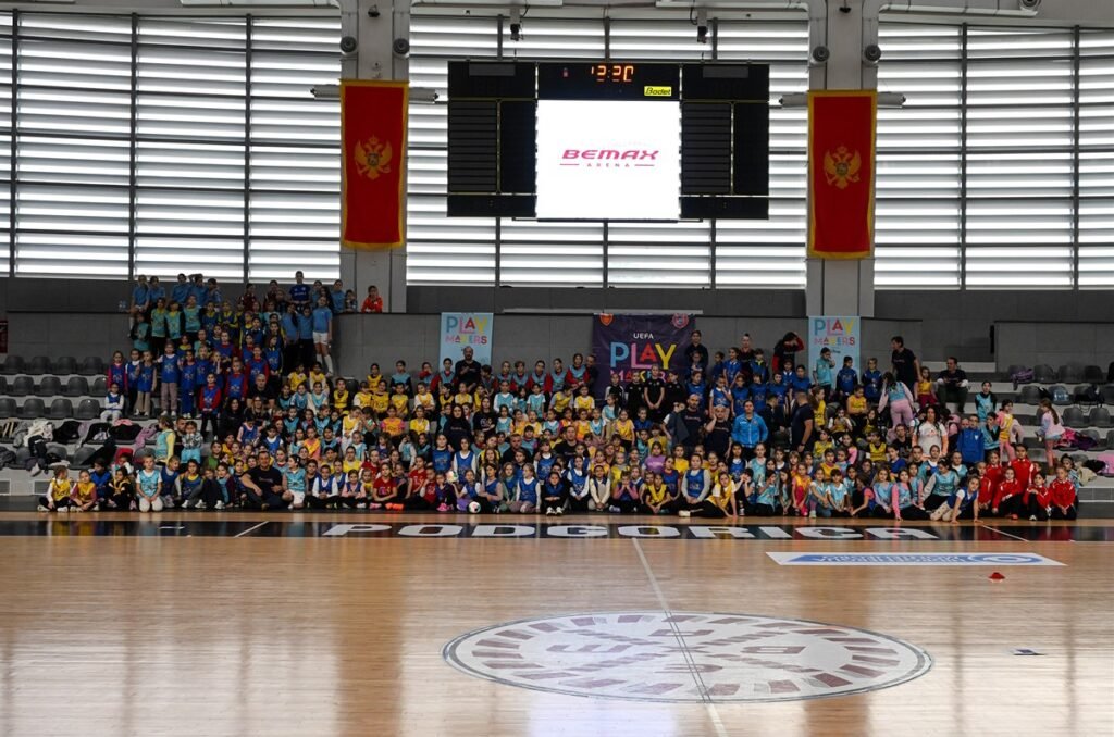 FSCG organizovao peti Playmakers festival: Djevojčice iz cijele Crne Gore učile fudbalske osnove