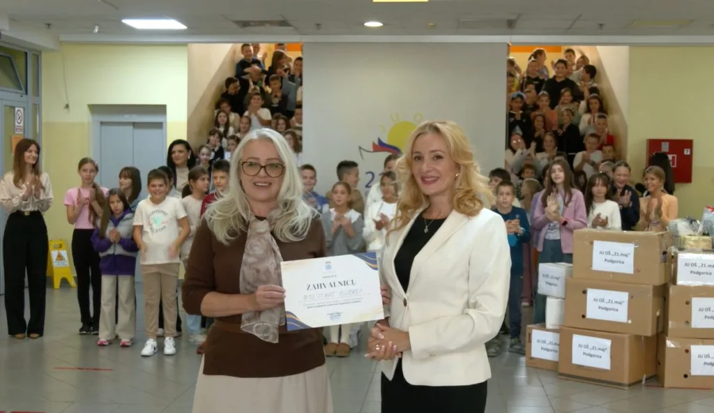 (VIDEO) Učenici petog razreda OŠ “21. maj” pokrenuli akciju prikupljanja hrane za Narodnu kuhinju