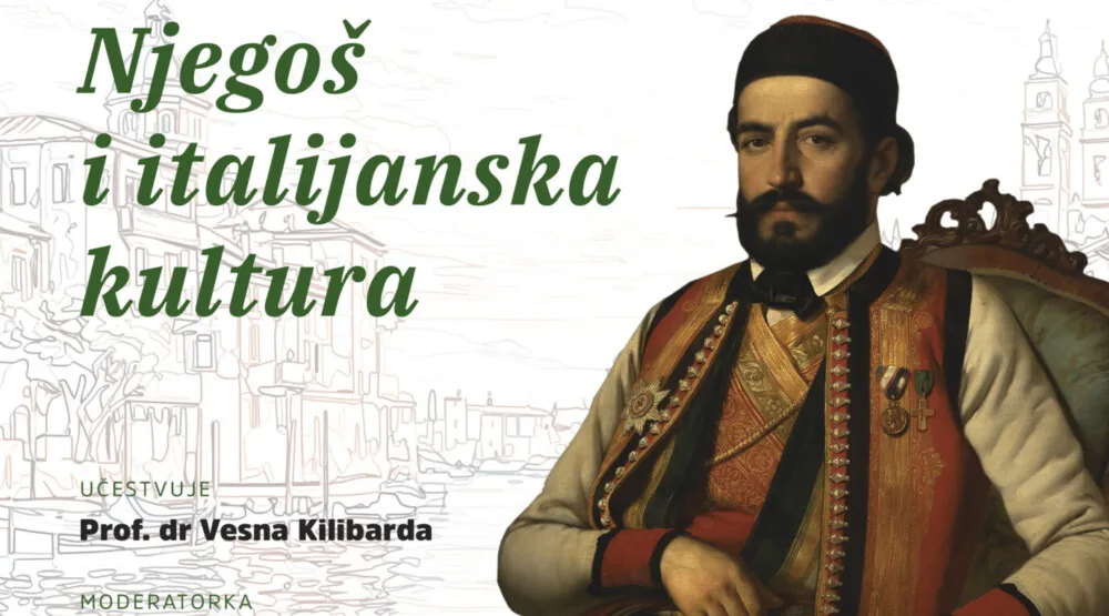 Vesna Kilibarda o Njegošu i italijanskoj kulturi 20. novembra u Nikšiću