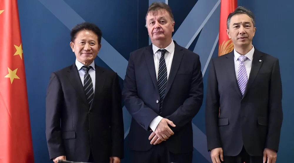 Kineska vlada pridaje veliki značaj razvoju odnosa sa Crnom Gorom