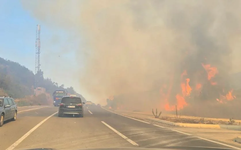 Grupa građana BU2: Nadležni da istraže uzrok požara na magistrali u Buljarici