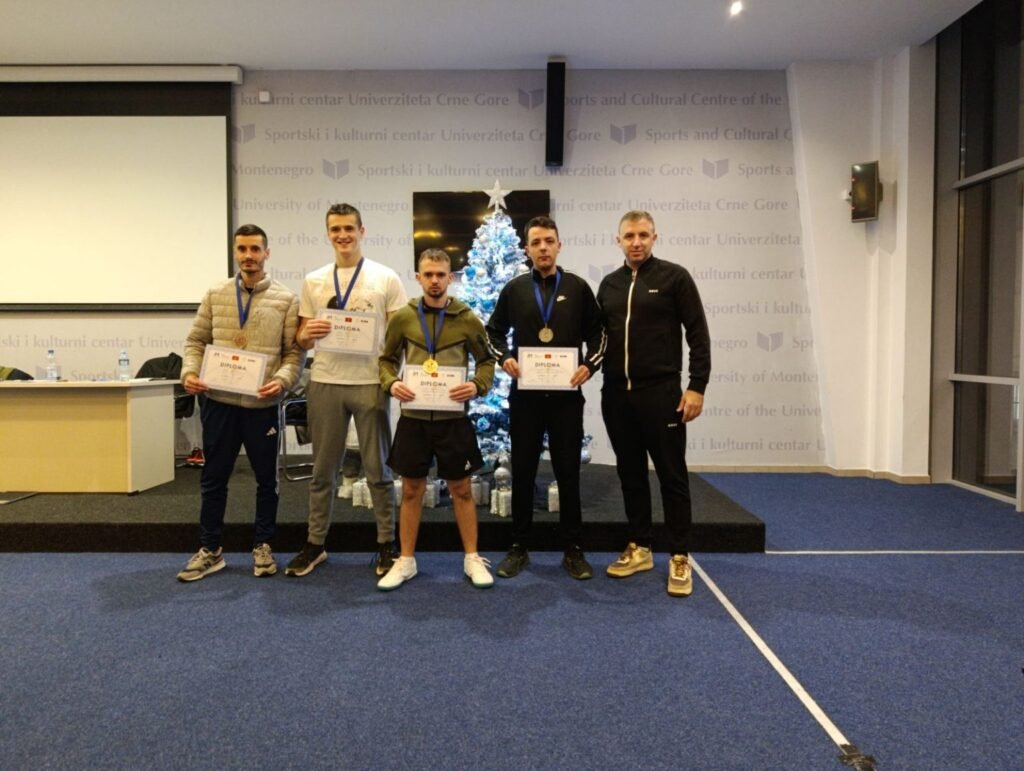 Studentsko prvenstvo Crne Gore u stonom tenisu: Titula za Miloša Rahovića