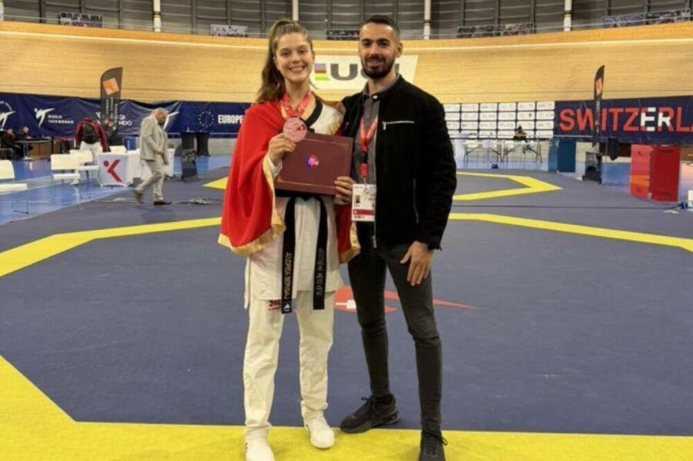 Stanišić: Berišaj priredila još jednu senzaciju i ispisala istoriju crnogorskog tekvondoa