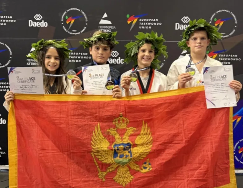 Tekvondo reprezentaciji četiri medalje na EP u Atini