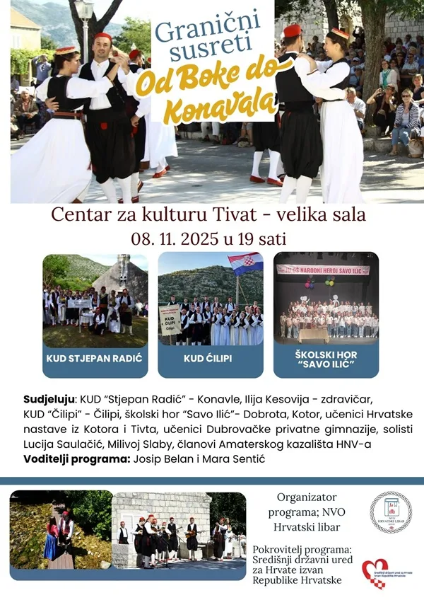 “Granični susreti od Boke do Konavala” u Tivtu