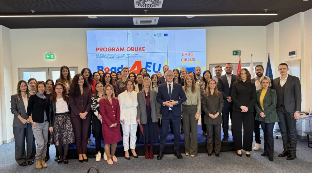 Započet drugi ciklus programa obuka „Ready4EU“ za rad u institucijama, tijelima i agencijama Evropske unije