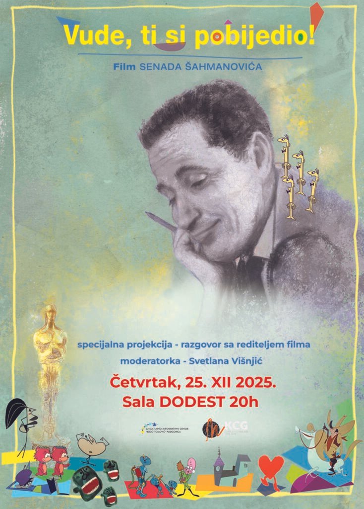 Dokumentarni film „Vude, ti si pobijedio!“ u četvrtak u KIC-u