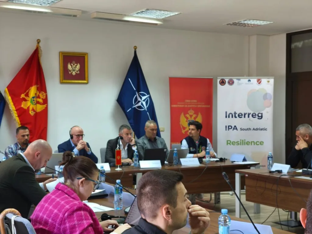 Održani sastanak Upravnog odbora i radionica projekta „RESILIENCE“ u Podgorici