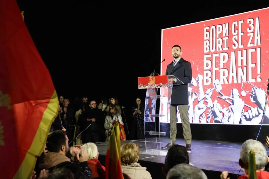 Živković u Beranama: Crna Gora nije na prodaju, odbranićemo dostojanstvo naše države