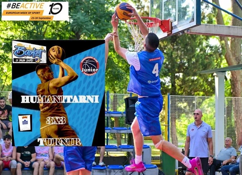 Humani 3×3 turnir u čast naših heroja sjutra u Njegoševom parku