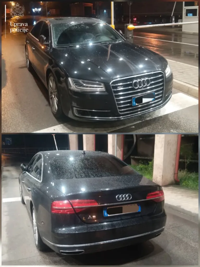 Granična policija oduzela Audi koji potražuje Interpol Belgija