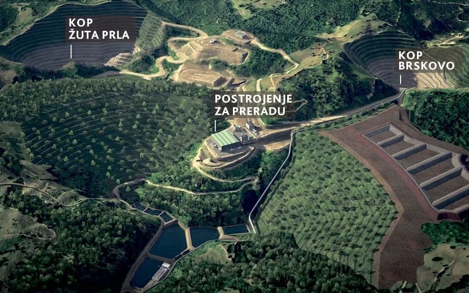 U fokusu arbitražni postupak zbog raskinute koncesije za rudnik Brskovo kod Mojkovca