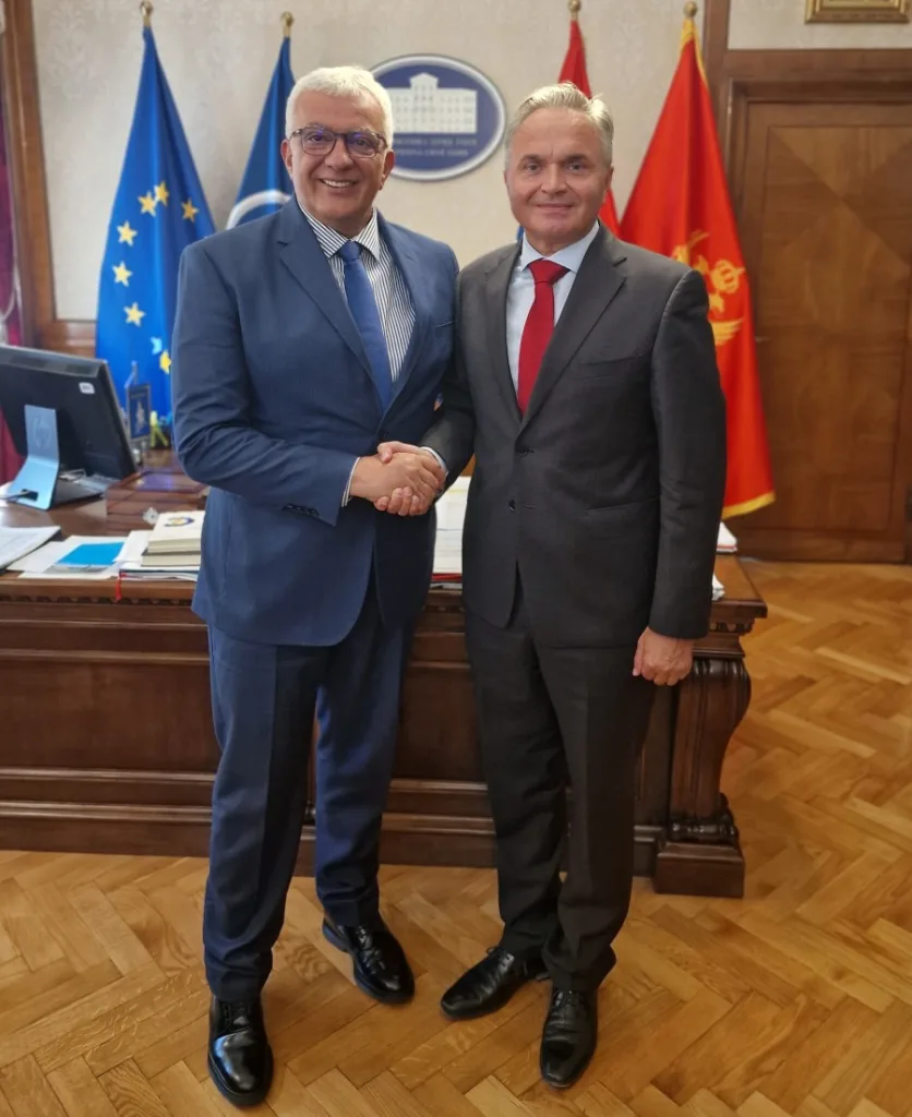 Bećirović sa Mandićem o evropskim integracijama i regionalnoj saradnji