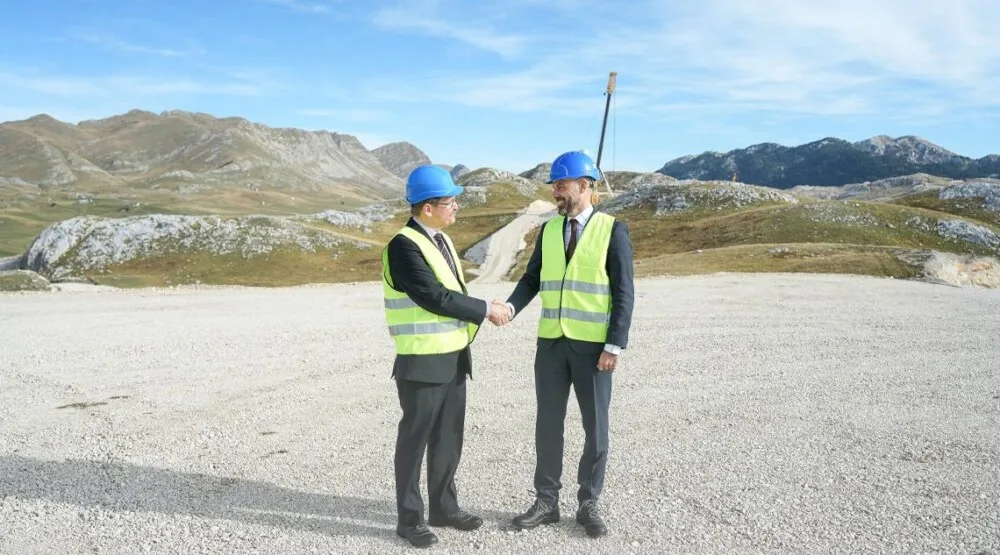 Felten posjetio VE “Gvozd”: počela montaža vjetroturbina