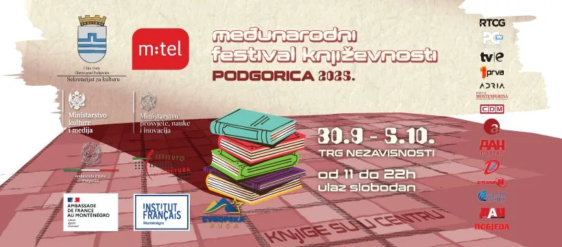 Svečano otvaranje Festivala književnosti danas na Trgu nezavisnosti