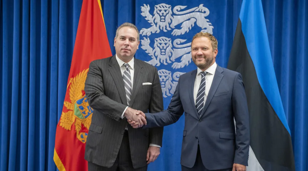 Ivanović – Cahkna: Estonija potvrđuje snažnu podršku evropskoj integraciji Crne Gore