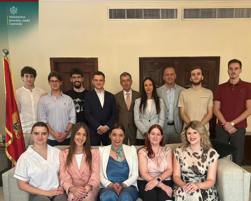 Jakšić-Stojanović: Ponosna sam na naše mlade ljude koji širom svijeta predstavljaju Crnu Goru na najreprezentativniji način